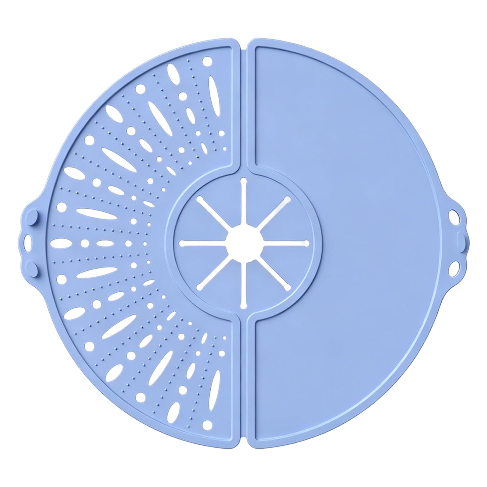Zxfdsfdbnm Silicone Foldable Splatters Guard Lid Universals for Most Pots Frying Pan Oil Greases Splashes Screen Kitchen Accessories Fry Pan Cover