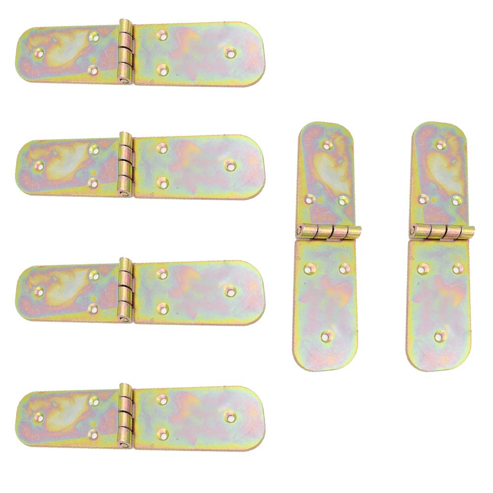 tooloflife Folding Flip Hinge Metal Folding Table Butler Tray Backflap Hinges 6Pcs — image 1
