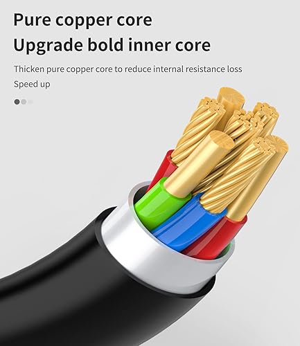 Miniatura 3 de Adaptador de auriculares para iPhone (paquete de 2) Adaptador Lightning dual para divisor de audio y cargador de carga 2 en 1 Dongle Jack Cable de