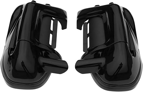 Miniatura 4 de TCT-MOTORPARTS Carenados de pierna ventilada inferior de 6.5 pulgadas, rejillas de altavoz para Harley Davidson Touring Road Street Electra Glide