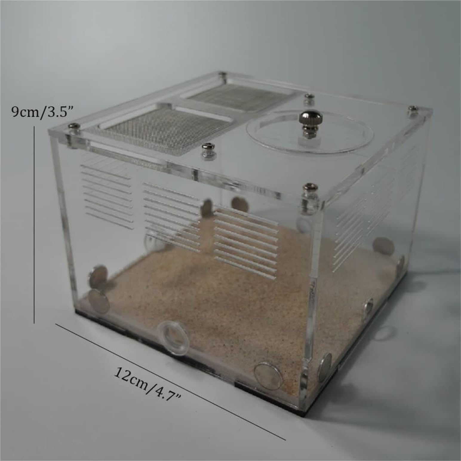 Ant Formicarium Akrylowe Gniazdo Mrówek DIY Gniazdo Betonowe Gniazdo Mrówek Dom Wiejski Warsztat Wiwarium Mrówek Edukacja Nauka Gniazdo Mrowiska
