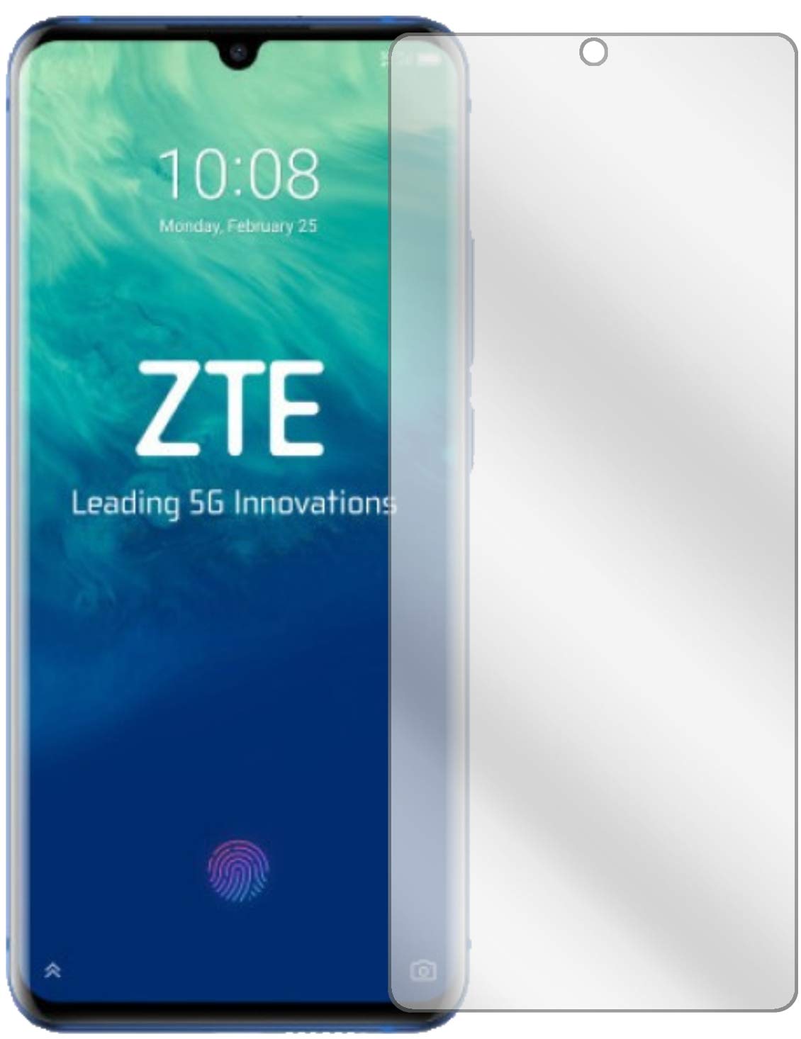 dipos I 6X Pellicola Protettiva antiriflesso Compatibile con ZTE Axon
