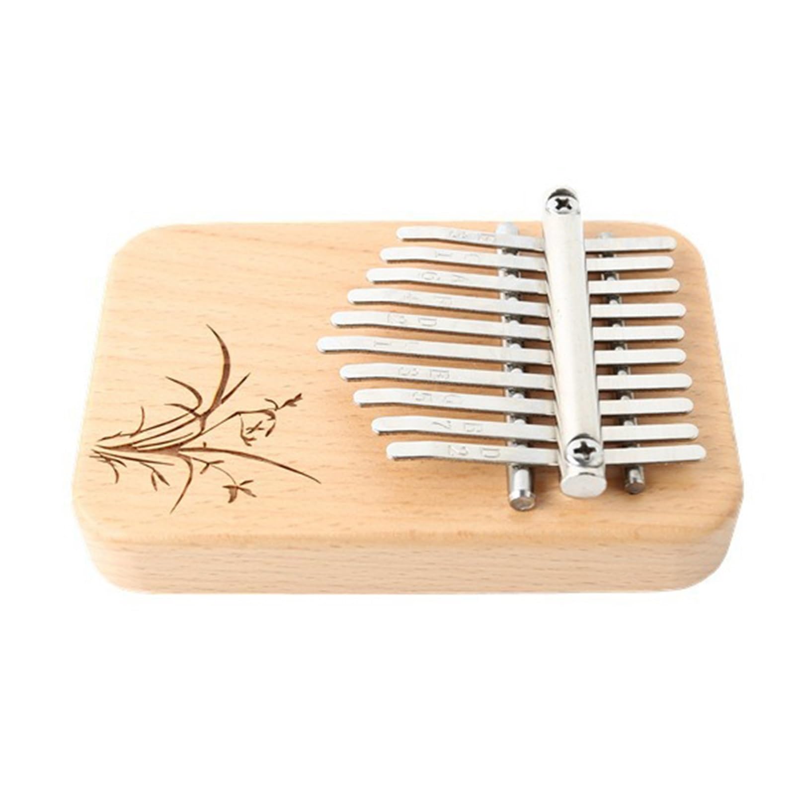 Kalimba Strumento Musicale Pianoforte Per Pollice Kalimba A 10 Note Pianoforte Per Strumenti Musicali Kalimba Per Principianti A Dieci Note Pianoforte A Doppio Dito(Wood)