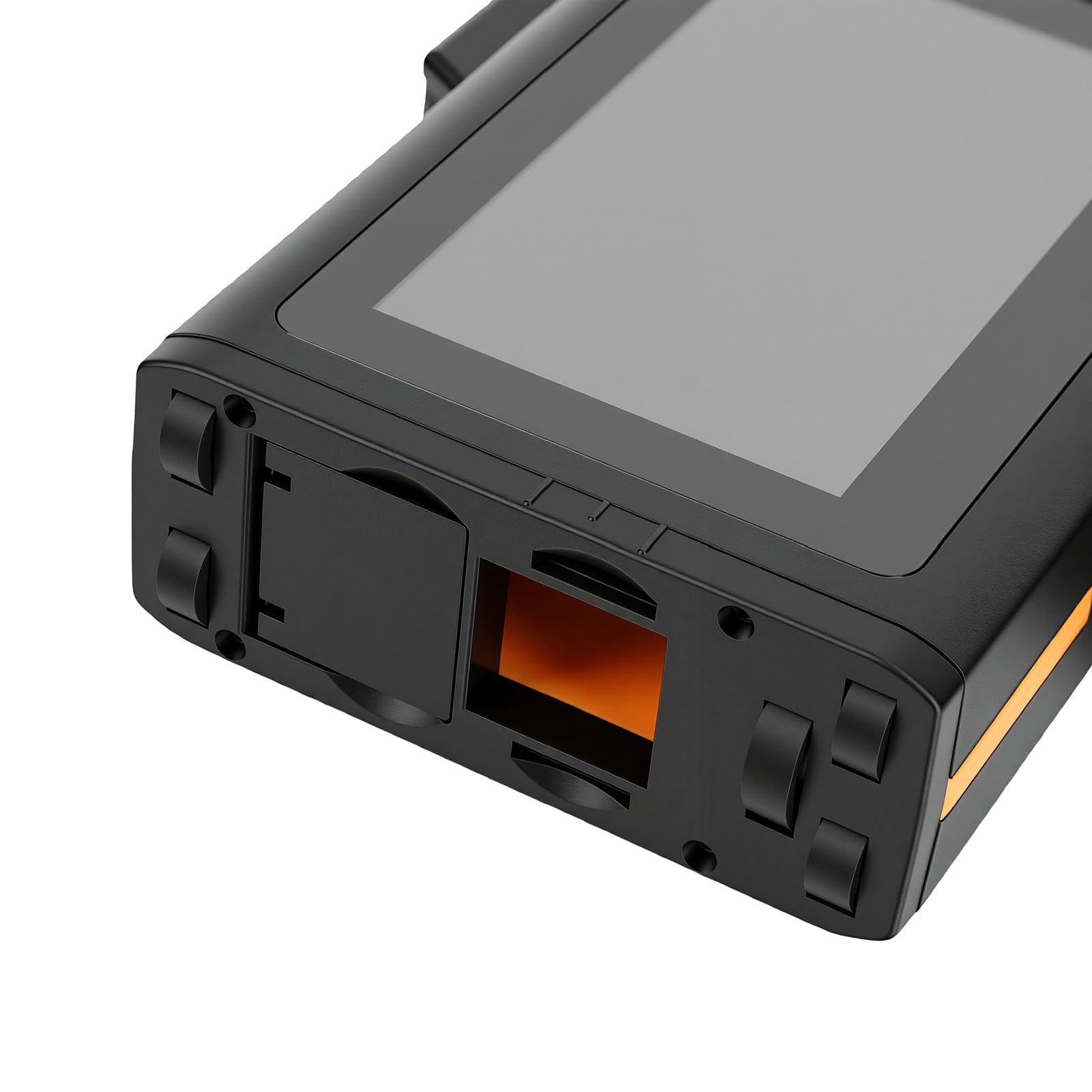 Fafeicy Stampante a Getto D'inchiostro Portatile Portatile Altezza Regolabile da 12,7 Mm con Codice a Barre QR Multilingue Touchscreen LED per Carta in Plastica