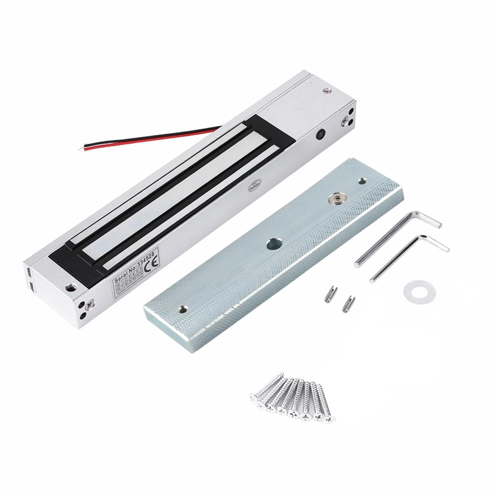 Cerradura eléctrica for Armario Cerradura de Puerta magnética eléctrica, Control de Acceso de Fuerza Fuerte de 280kg for Puerta, Cerradura Electromagnética for cajón de Armario