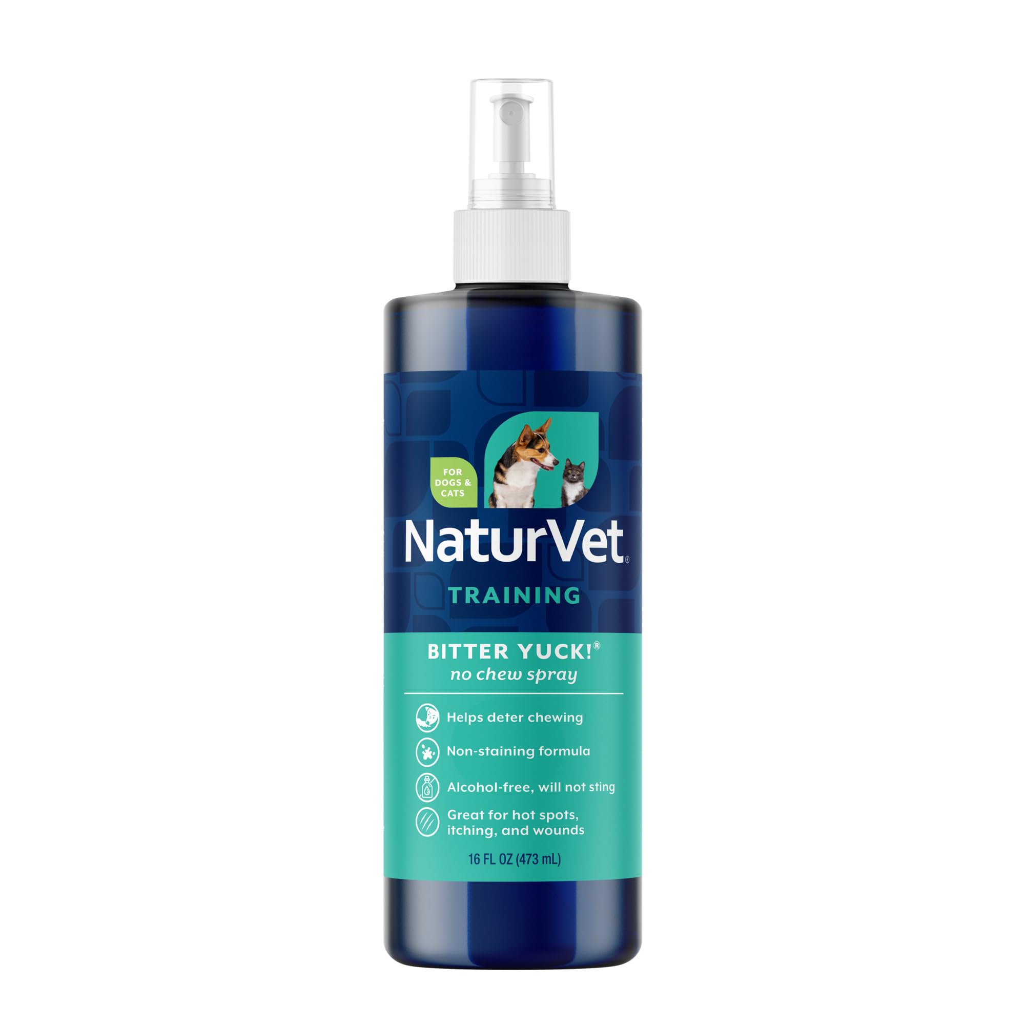 NaturVet Bitter Yuck Spray Anti-Mastication 480 ML