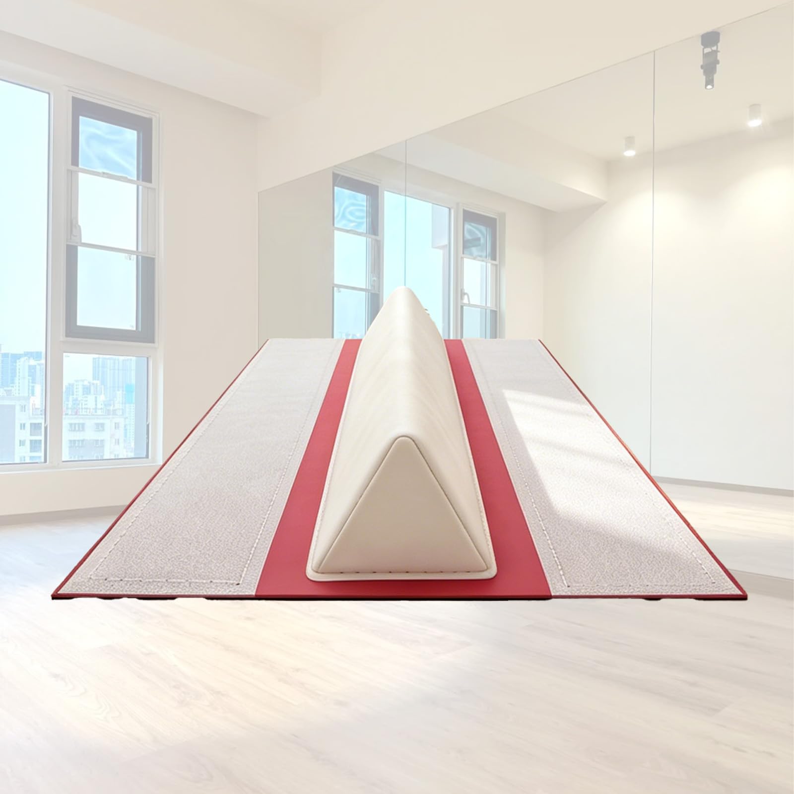 100cm Länge Luftmatte-Trommelschienen Verbindungsbandstreifen für Tumbling Matte Verbindungsband Connector Tape Gymnastikmatte Anschluss für Yoga Camping Trainingsmatten