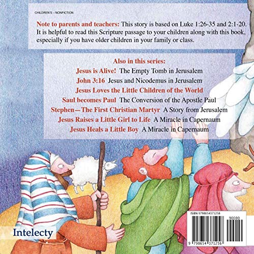 Jesus Is Born - The Bethlehem Story: Bible Books For Kids Intelecty: 1