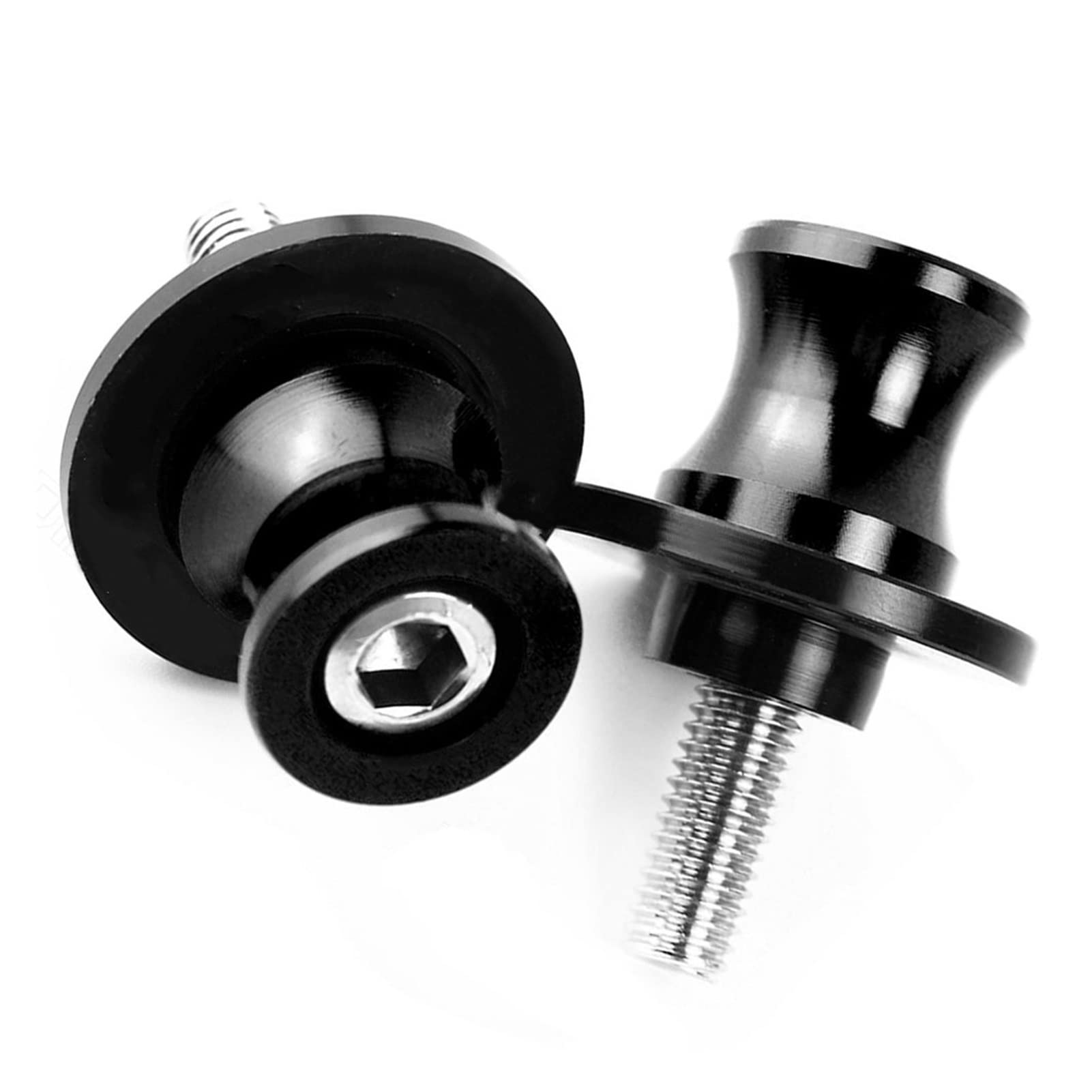 Bobines curseur 8mm CNC en aluminium pour Kawasaki ZX10R protection bras oscillant