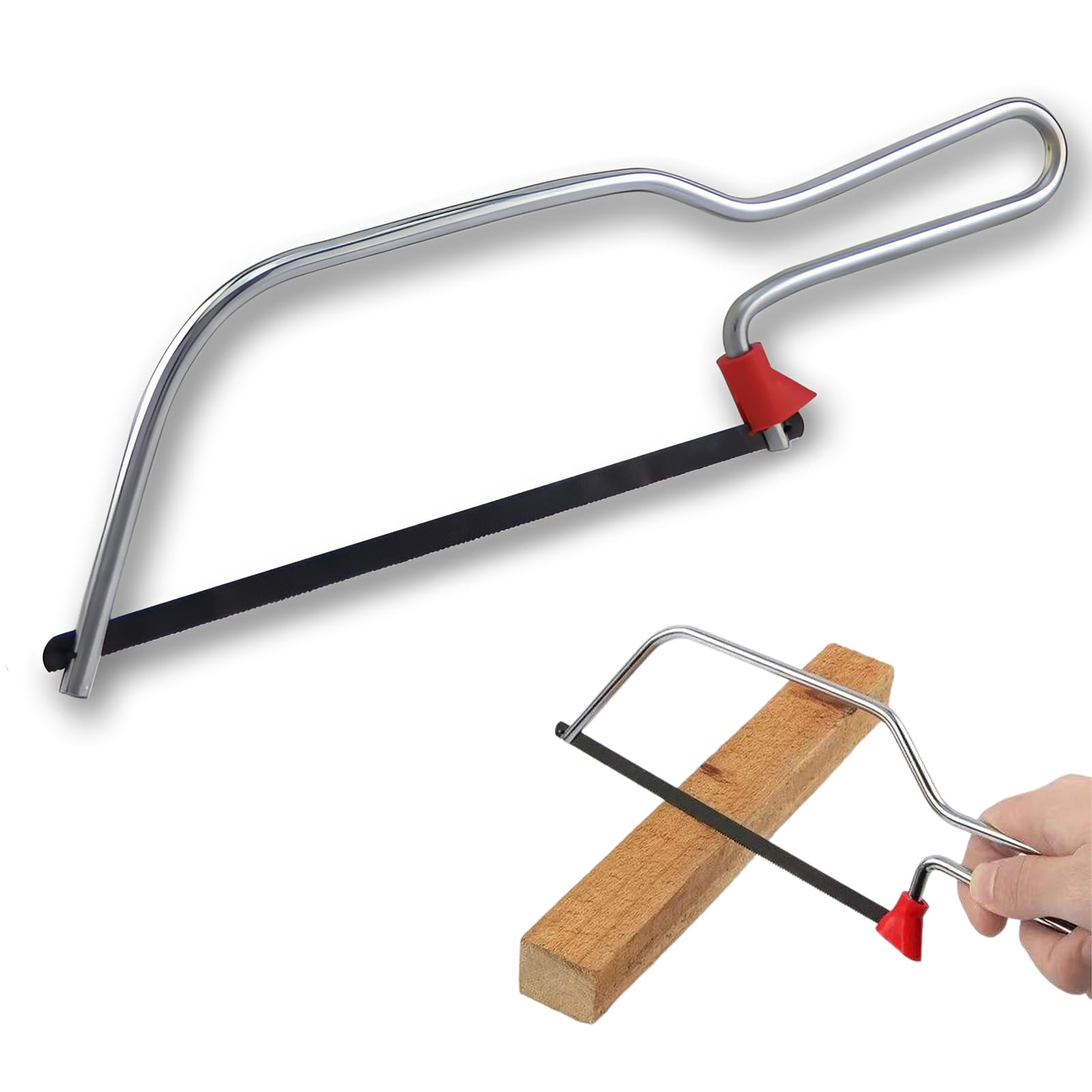 Mini Sierra Sierra Metal Sierra Para Metal, sierras de metal de mano adecuadas para cortes de hierro, madera y pared, para Sierra de Corte de Madera de Plástico Metal