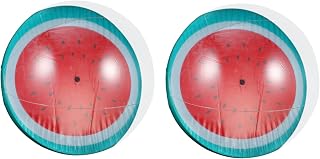 ibasenice Pool Toys Inflatable Beach Balls 1 Set 2Pcs Watermelon Beach Ball Toys for Outside Kids Mini Toys Ball Toys Child Ball in Ball Summer Inflatable Balls