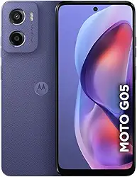 Smartphone Motorola Moto g05-128GB 12GB (4GB RAM + 8GB Ram Boost) e Camera 50MP com AI Bateria de 5200 mAh Tela 6.7" com Superbrilho - Violeta