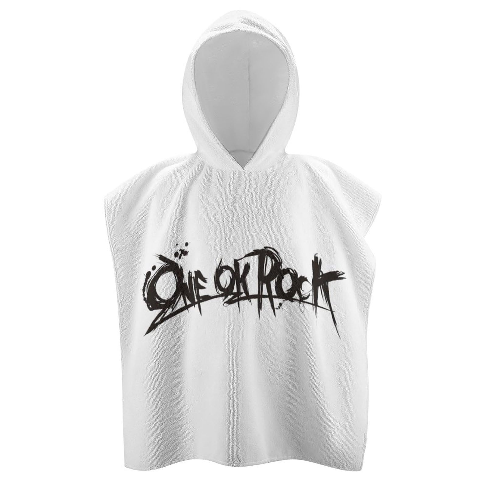 ONE OK ROCK 2014 フード付 ポンチョ タオル ONE OK ROCK フード付き タオル ポンチョ ワンオク 黒 - メルカリ