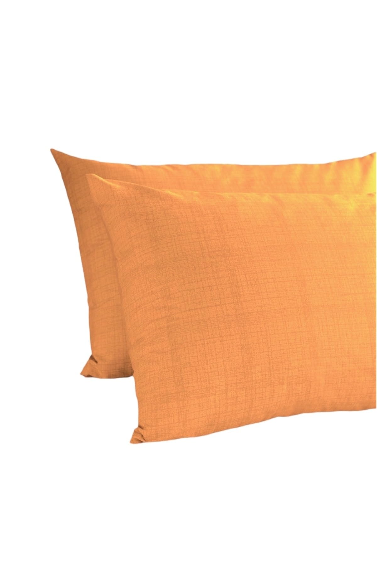 Alla Turca-Ranforce 2'li Yastık Kılıfı 50x70 Cm Sarı (SARI / 50 x 70)