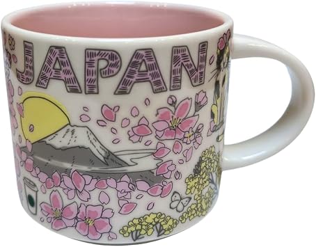 Starbucks Been There Series Japan Spring 2023 Ceramic Coffee Mug, 14 Oz