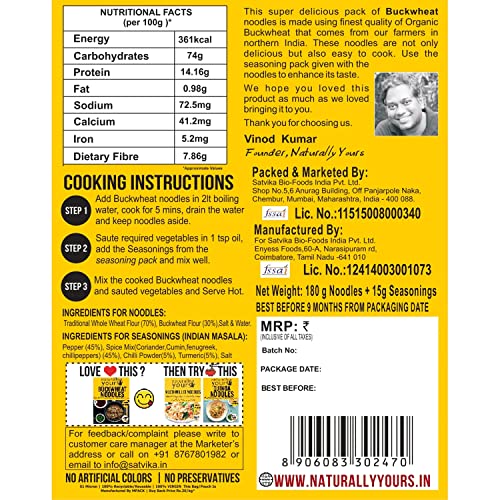 Image of Buckwheat Noodles & Multigrain Pasta Combo