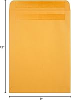 Vista 8 de Quality Park Redi-Seal Sobres de catálogo Kraft de 9 x 12 pulgadas (250 unidades) y sobres de catálogo Kraft de 10 x 13 pulgadas (250 unidades)