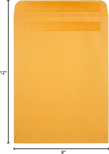 Miniatura 8 de Quality Park Redi-Seal Sobres de catálogo Kraft de 9 x 12 pulgadas (250 unidades) y sobres de catálogo Kraft de 10 x 13 pulgadas (250 unidades)