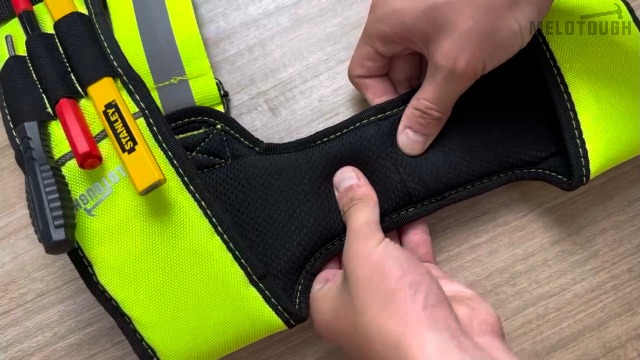 MELOTOUGH Bretelles Rembourrées Pour Sac De Construction, Ceinture De Travail Pour Charpentier/électricien/toiture/agriculteur Travail De Suspension (dos En Hauteur