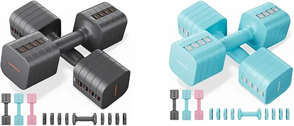 Save 15% for 5-IN-1 Dumbell Sets-Blue & Black