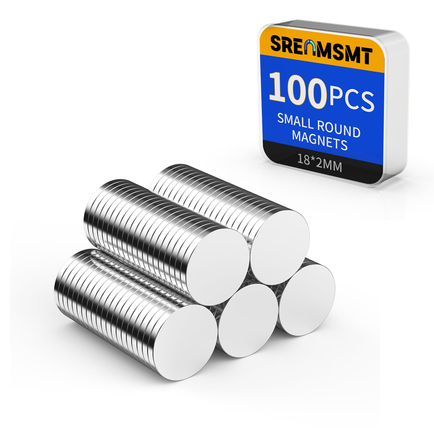 Round Magnets, 6x3mm Neodymium Magnet for Crafts, 150 Pack — Amazon image 29