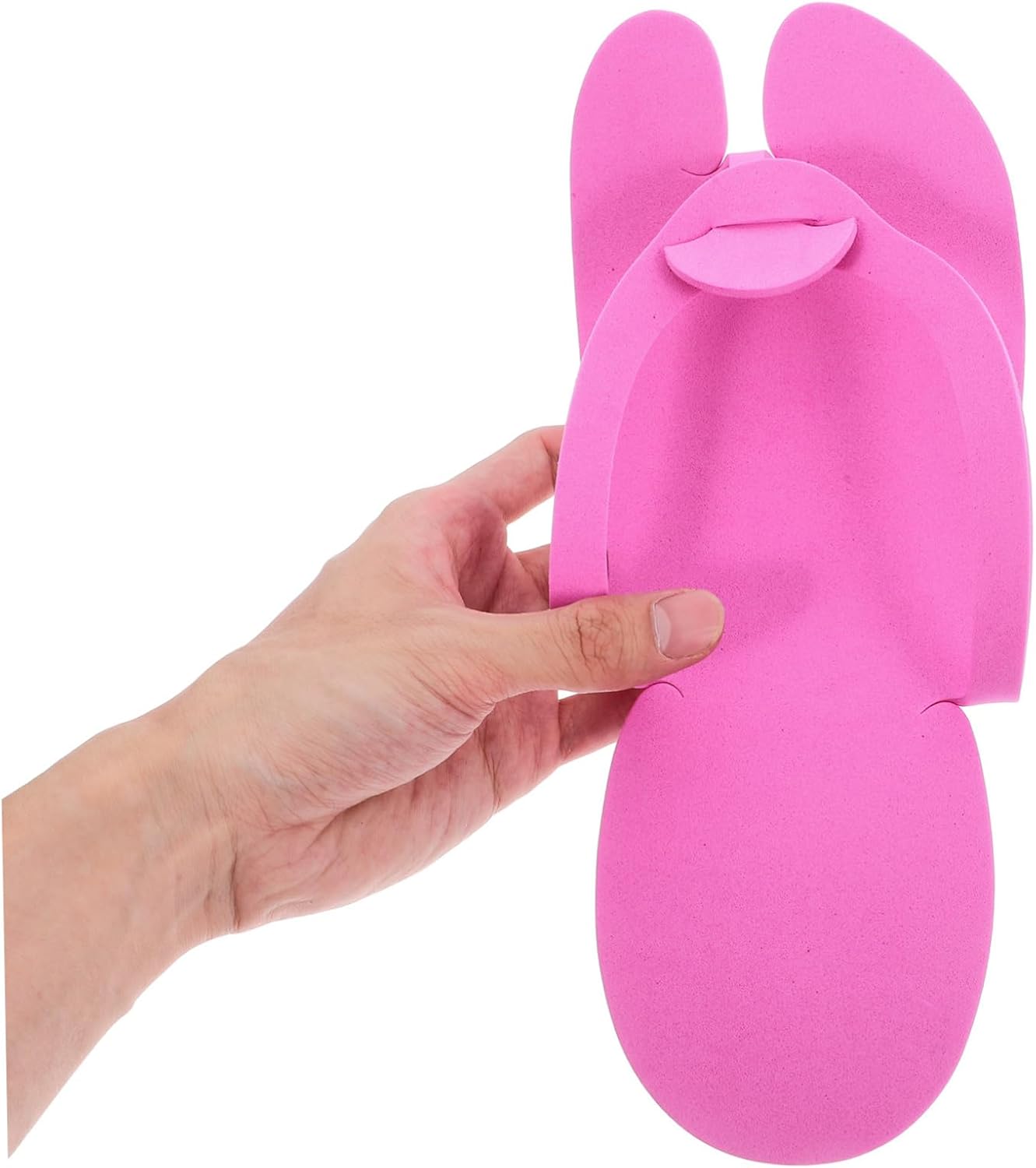 KOMBIUDA 24pairs Women Disposable Slippers Hotel Spa Slippers Single Use Travel Folding Eva House
