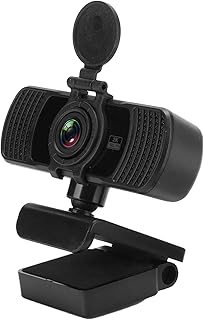 Tangxi HD 2K 2560x1440P Webcam with Microphone 4MP 25 FPS Laptop PC Web Camera Plug and Play USB Computer Web Camera Built‑in Microphone for OS X/Vista/Operating System (PC-06)