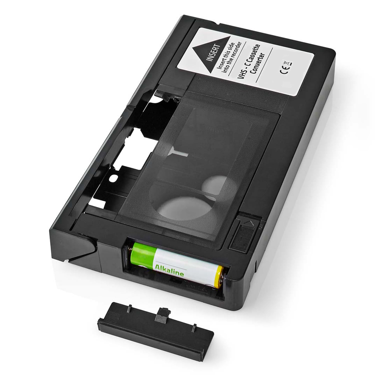 CABLEPELADO - Convertidor VHS-C a VHS – Adaptador Motorizado para Reproducir Cintas Antiguas en Videograbadora VHS
