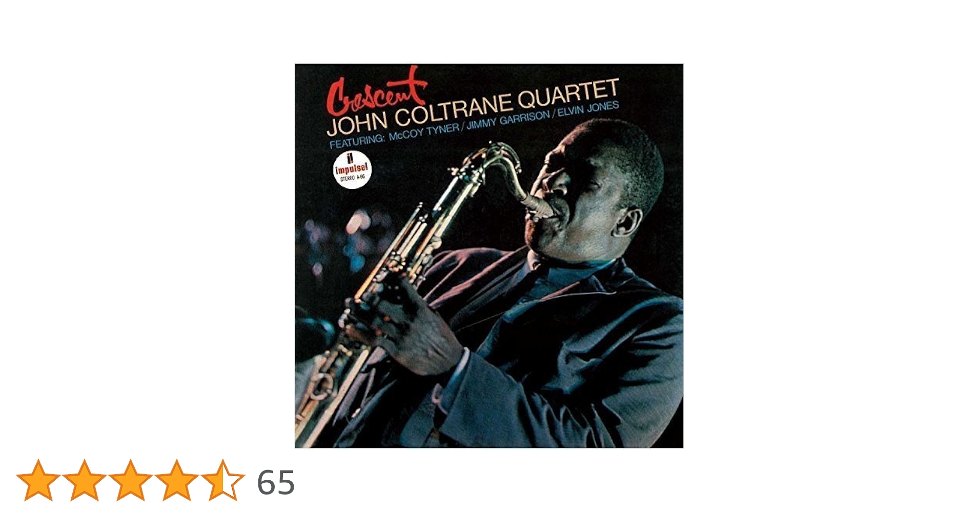 特別値下げ‼️ジョン・コルトレーン／『クレセント』と『ソウルトレン』 John Coltrane ジョン・コルトレーン / Crescent クレッセント