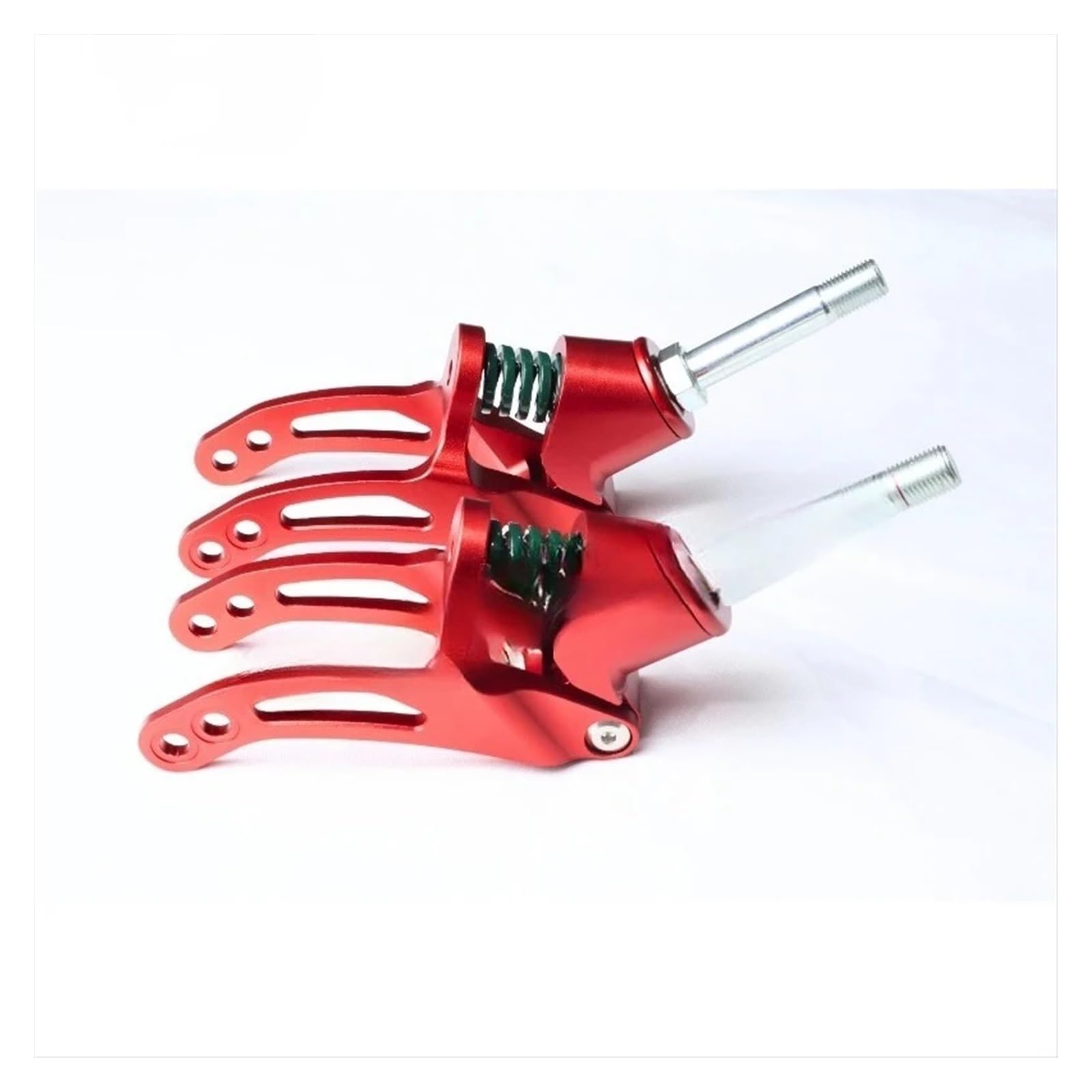 Accesorios for Sillas De Ruedas Silla De Ruedas Delantera | Rueda Horquilla Amortiguador Horquilla(Red)