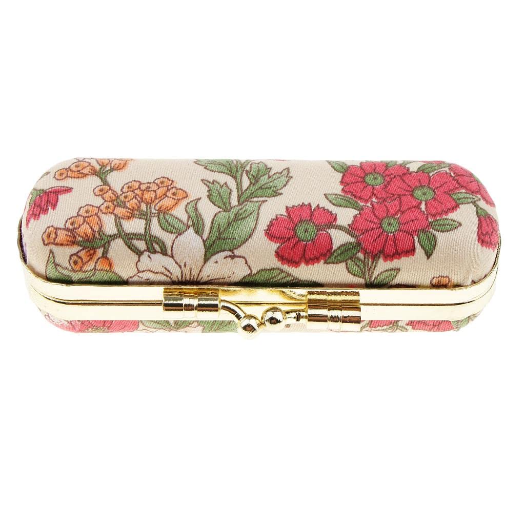 merishopp Beauty Design Lipstick Lip Gloss Case Storage Box Balm Holder with Mirror Retro B-picture-27