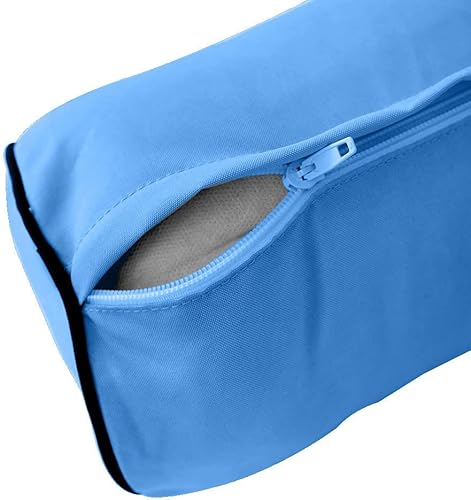 Miniatura 5 de * Solo funda*-Estilo 6 fundas de almohada para colchón de sofá cama al aire libre con ribete de tubería de contraste tamaño individual - AD102