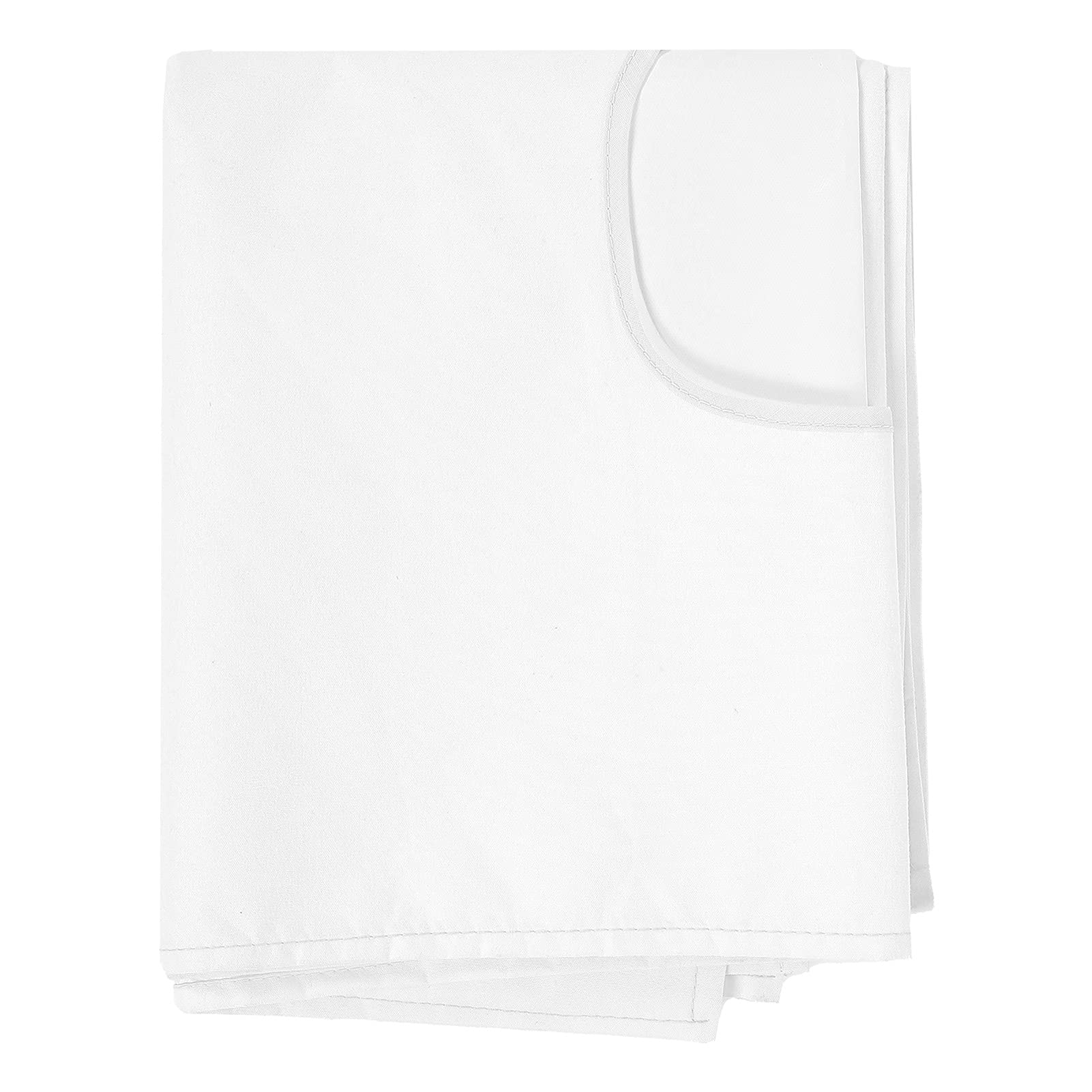 2pcs Massage Table Cover - Beauty Salon Bed Sheet Breathable with Face Hole - SPA Beauty Massage Bed Sheet - Waterproof, Oil‑Proof, Moisture Absorption - Machine Washable - 200 x 75cm(white)