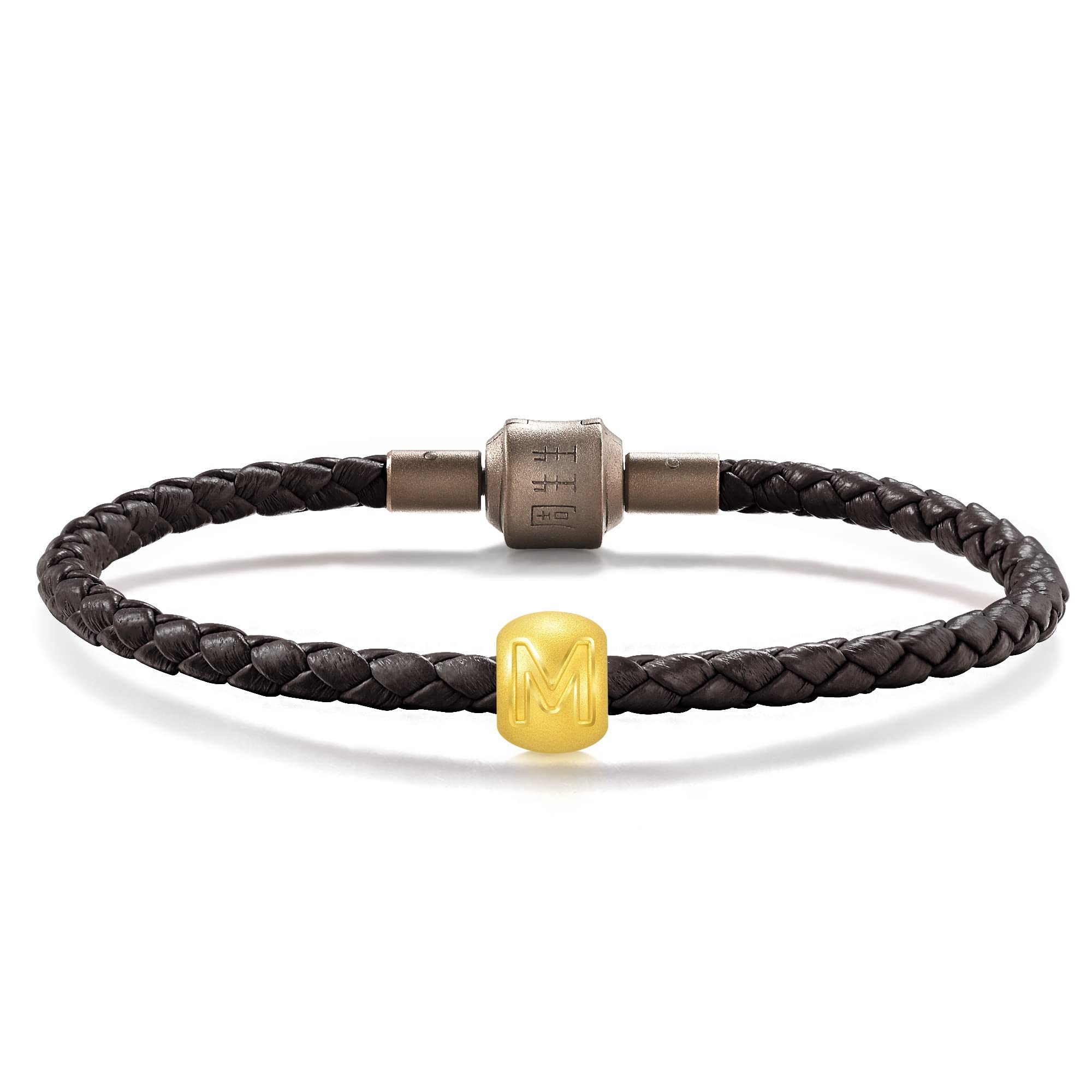 CHOW SANG SANG999 24K Gold 'Alphabets' 999 Gold Mini Charm Letters and Symbol Mini Charm Bracelet for Women