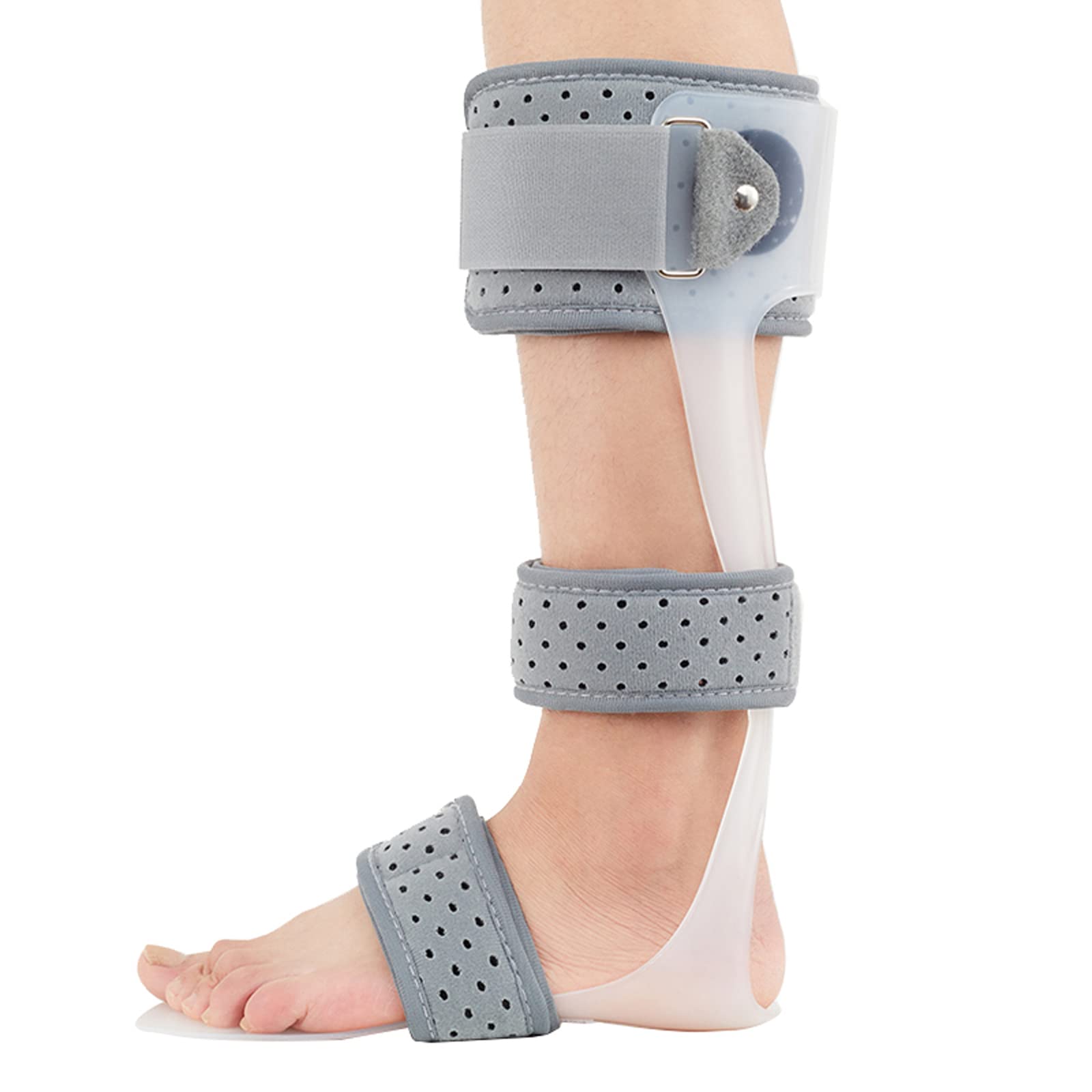 CUSMA Tutore per Il Supporto del Piede Cadente, Tutore Medico per Ortesi alla Caviglia Supporto per La Correzione Posturale del Piede Cadente,Right,S