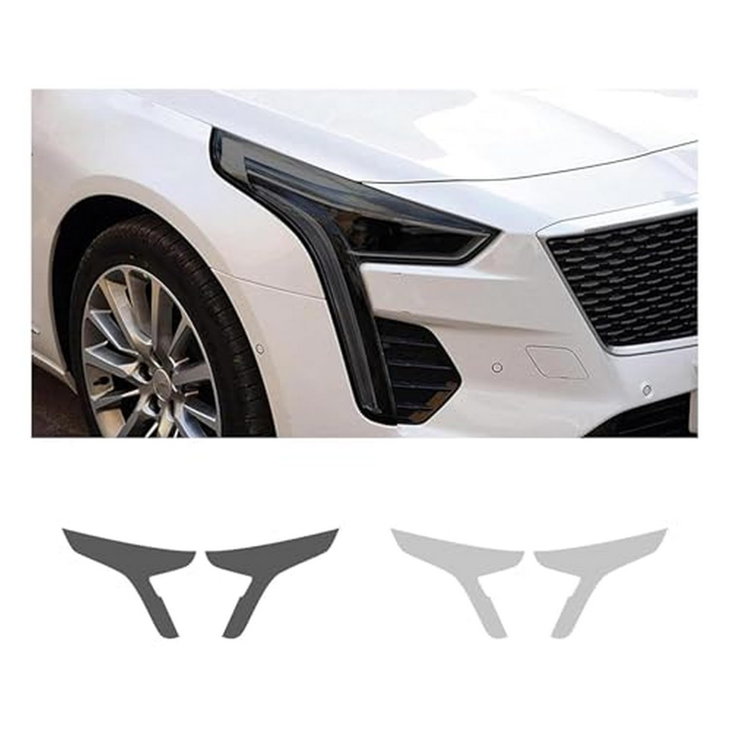 Film protection phare voiture Cadillac CT6 2019 2020 TPU