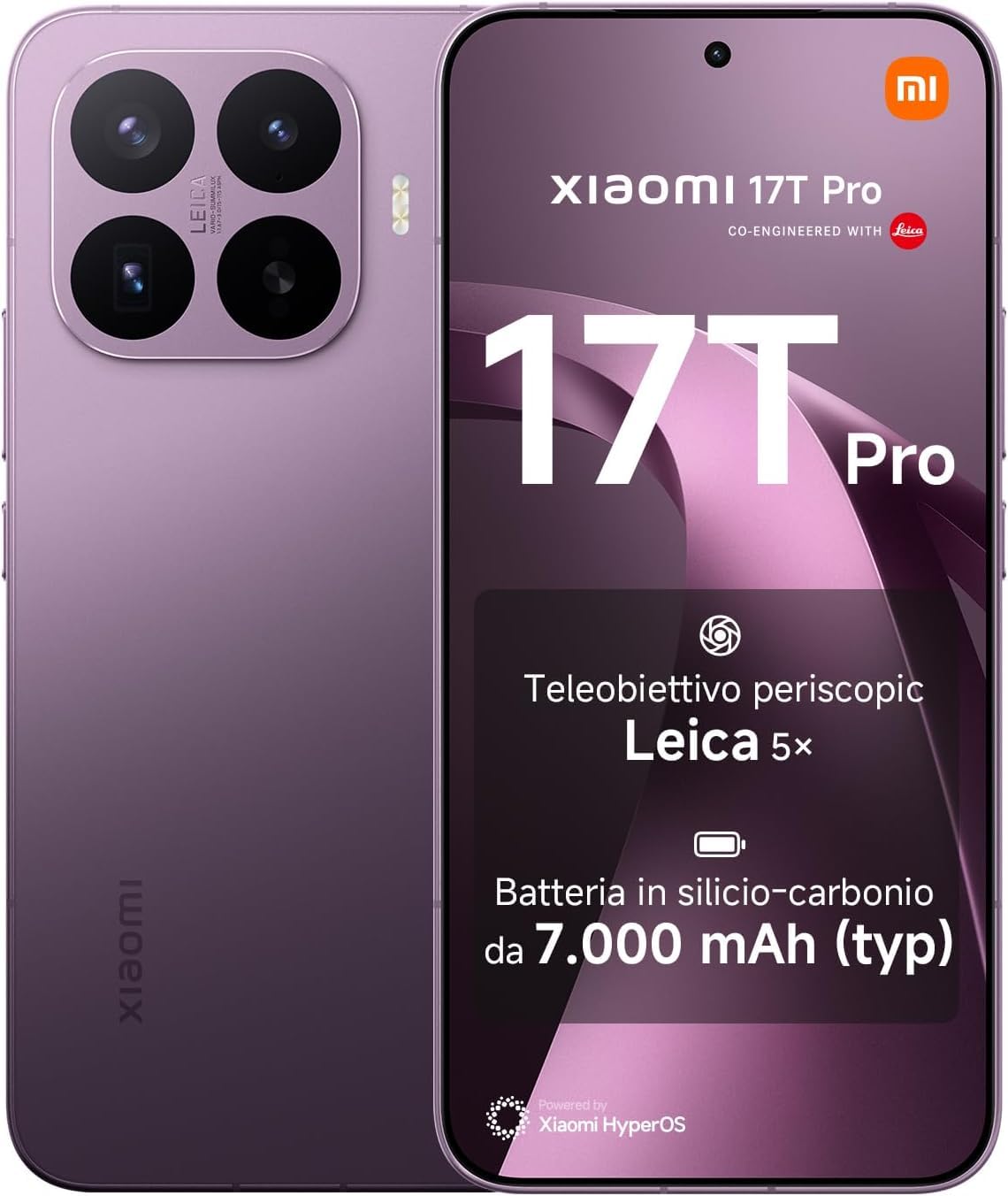 Xiaomi 17T PRO Ai 5G (Compatible with Tmobile Mint Tello & Global) (512GB + 12GB) NFC Glo…