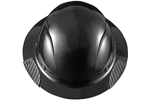 Lift DAX Full Brim Black Hardhats: Safety and Style Combined
