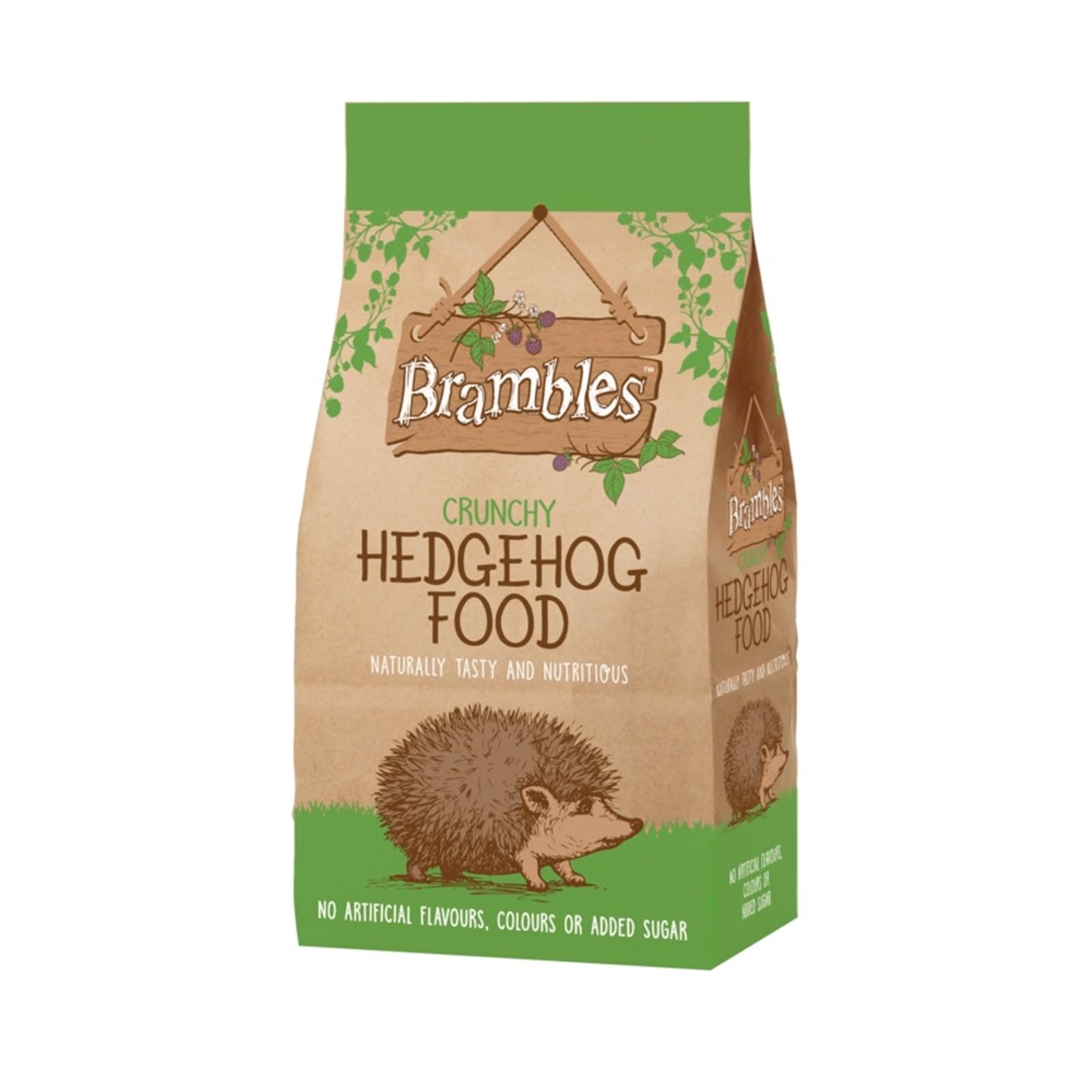 UHR Brambles Crunchy Hedgehog Food, Nutritious Wildlife Food (900g, 1 Pcs)