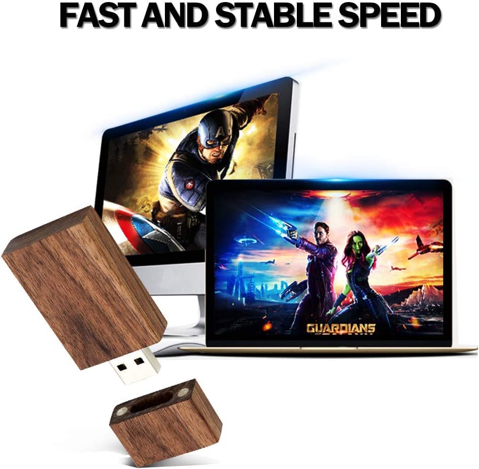 Amazon.co.jp: 木製フラッシュドライブ 128MB (128GB) USB2.0 高速