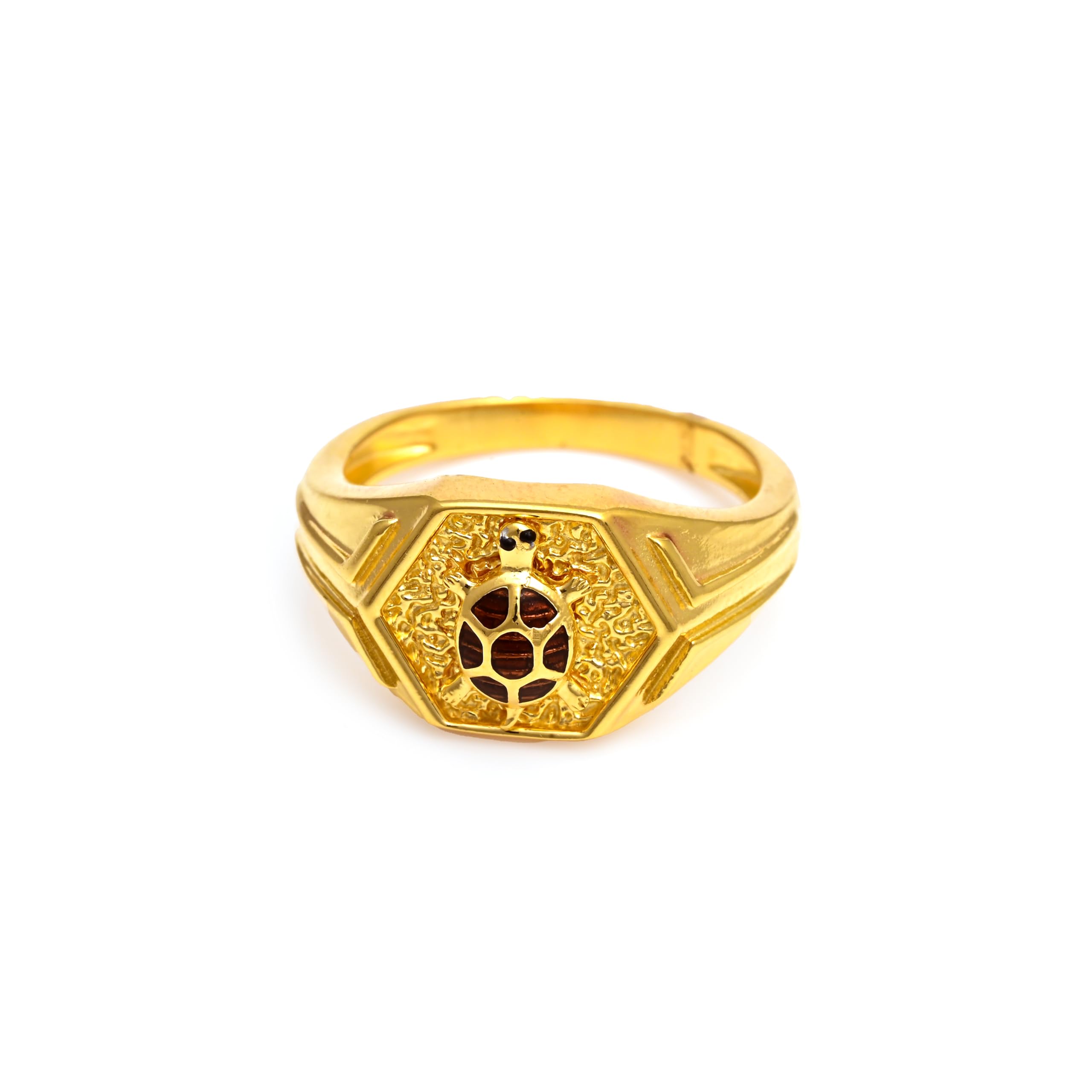 Vinayak House of Silver The Turtle Blessing Ring (Gold) (B0D9NN8B9Q) Amazon Price History, Amazon Price Tracker