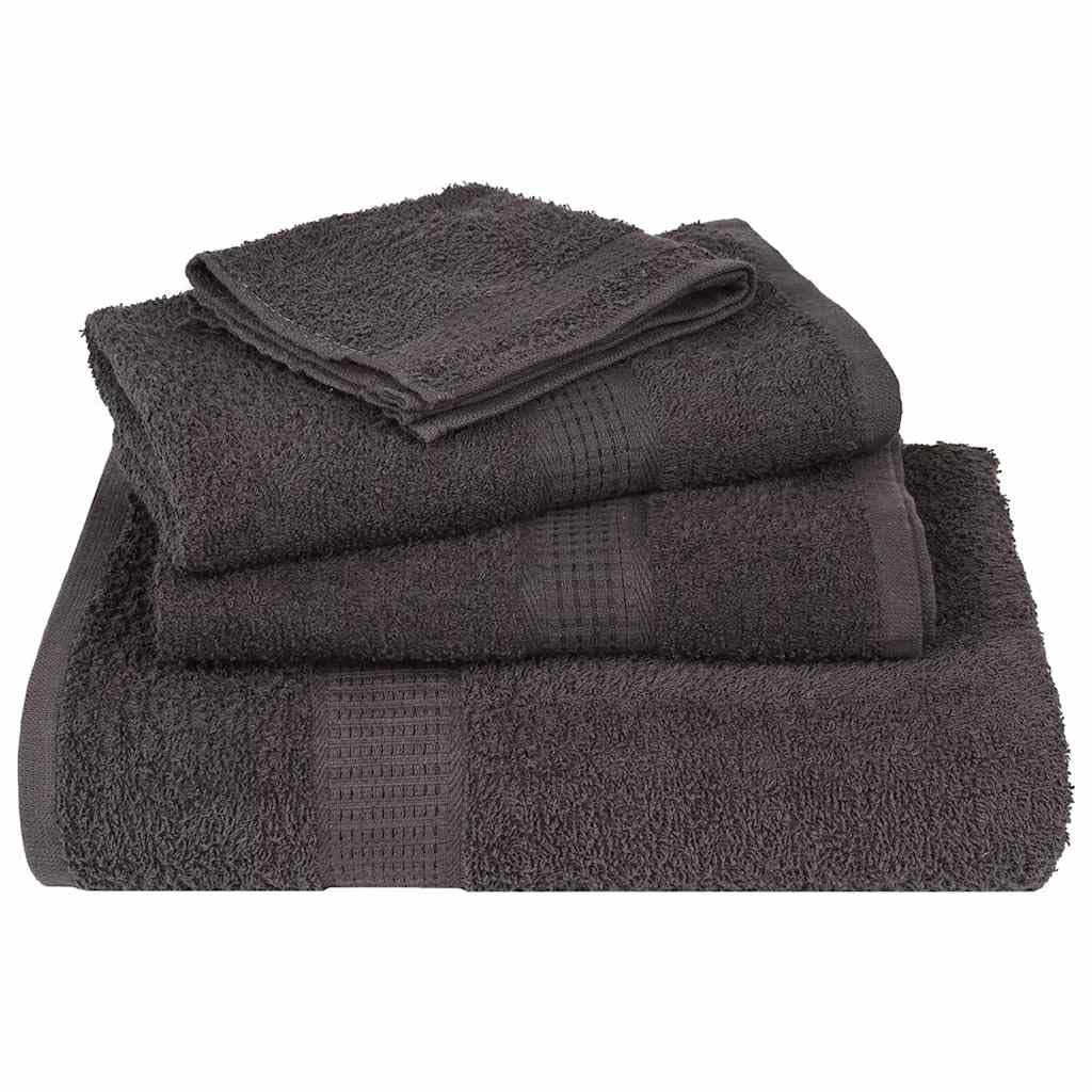 FROGN - Set di 4 towels, in cotone, 100 x 200 cm, 360 g/m², morbido e assorbente, per bagno e spa