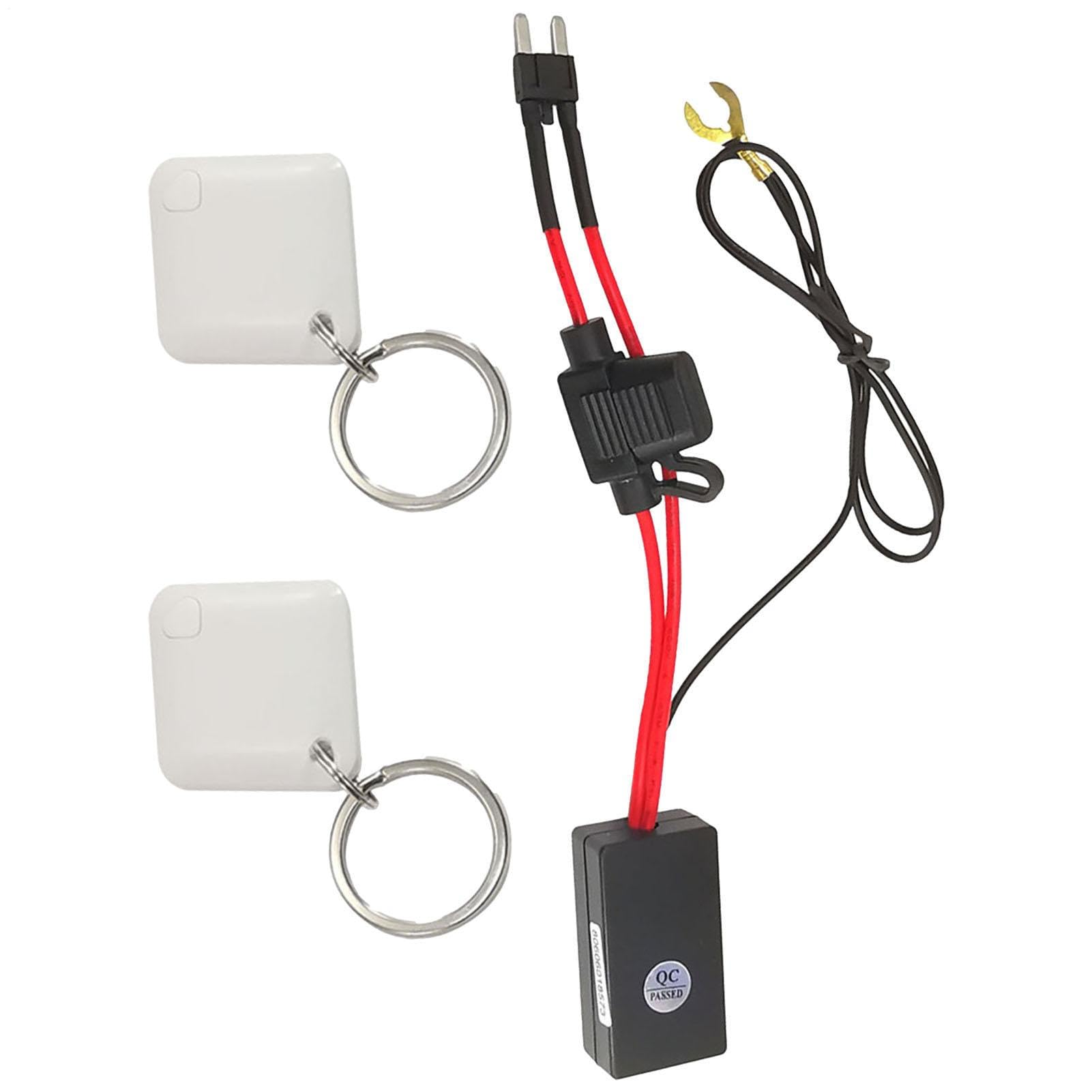 Immobilisateur sans Fil pour Voiture | Sécurité d'immobilisation de | Voiture avec détection Automatique - Blocage électronique antivol pour véhicules avec Deux Modes RC antivol pa