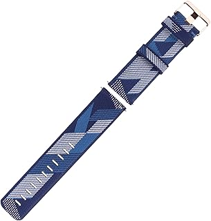 Pulseira De Náilon Smartwatch Pulseira De Náilon Pulseira De Relógio Pulseira De Pulso De Lona Pulseira De Relógio Casual Pulseira De Náilon Pulseira De Relógio De Náilon Listra