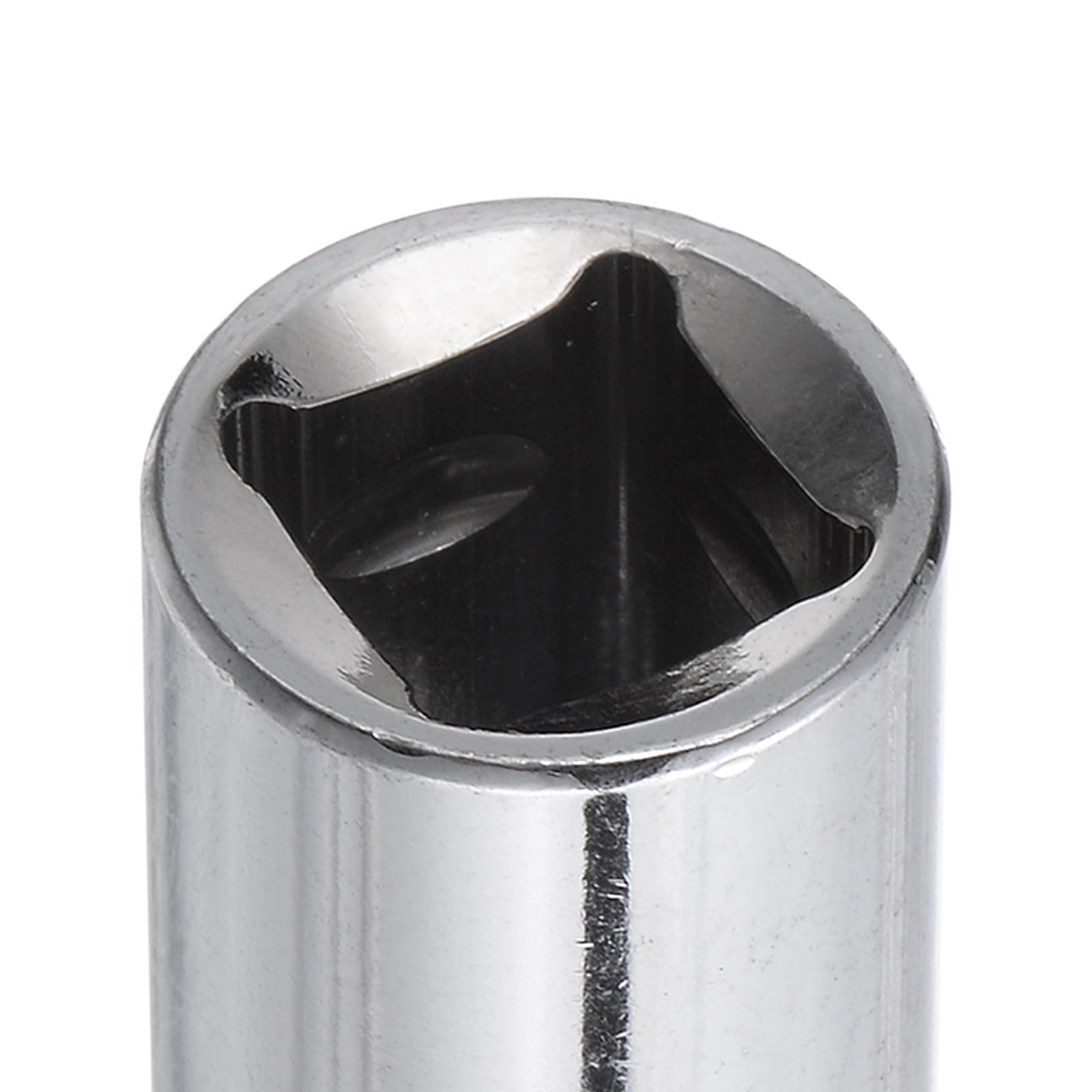 Uxcell Stecknuss 16 Mm, 3/8 Zoll Antrieb – 2 Stück, 6-Kant Tiefstecknuss Aus Verchromtem Stahl, 64 Mm Lang