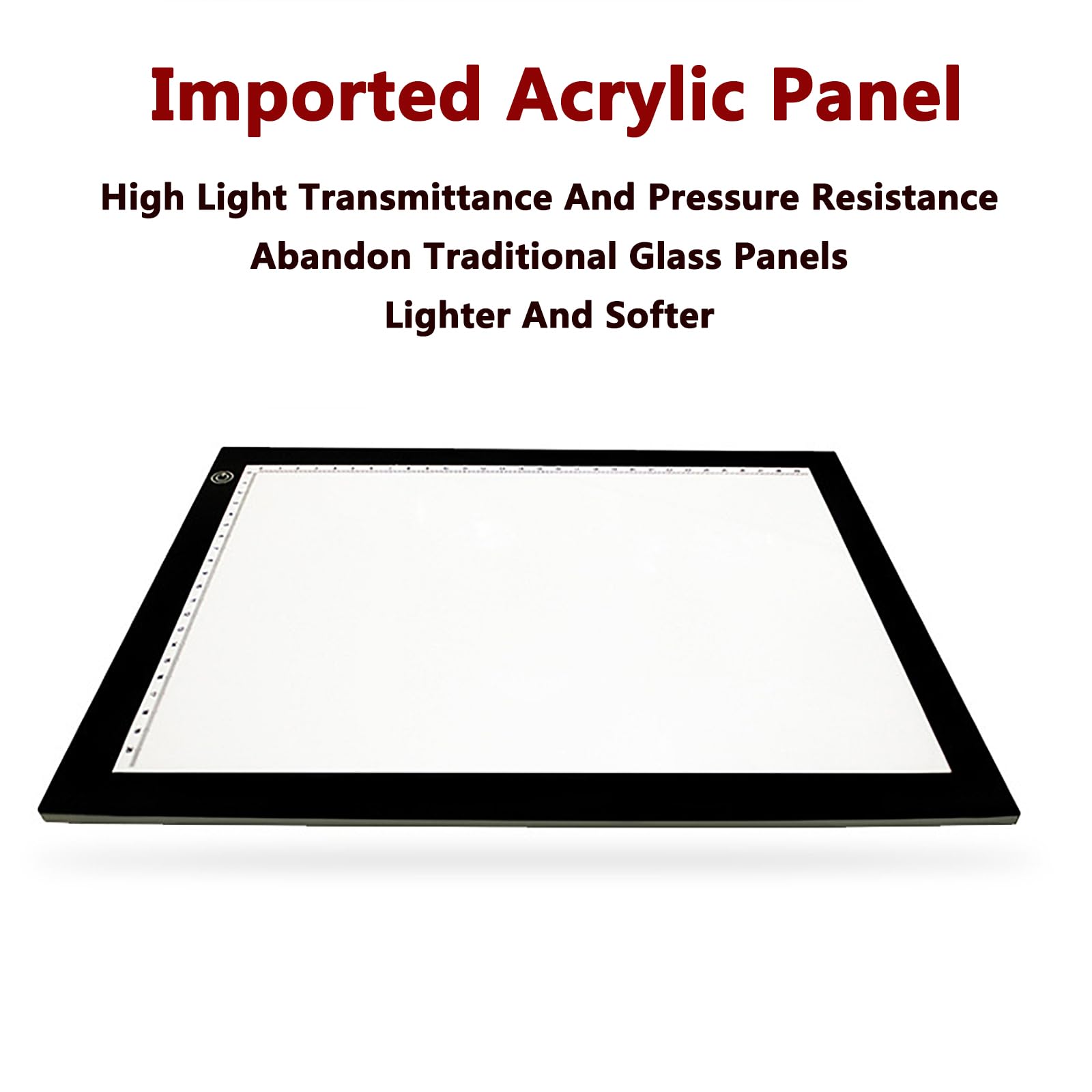 A0 A1 A2 A3 A4 LED Writing Drawing Tablet Tracing Pad OEM/ODM Acrylic Panel Light Box High Brightness LED Drawing Graphic Board