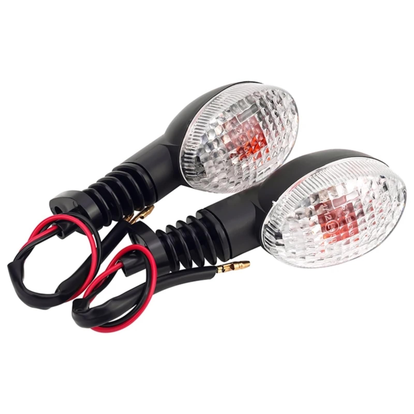 Indicatori Di Tornitura Per EX250 Per Ninja 250 Per Ninja250R 2008 2009 2010 2011 2012 Per KLR650 2021-2022 23037-0115 23037-0116 23037-0377 Indicatore Di Direzione Ambra(4pcs)