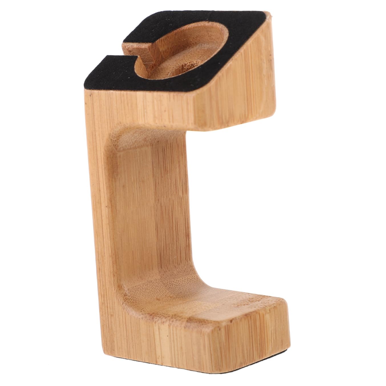 OSALADI 3 Pezzi Stazione Di Ricarica Per Orologi Intelligenti Guarda Il Caricabatterie In Piedi Staffa Di Ricarica Per Orologio Intelligente Yellow Bambù