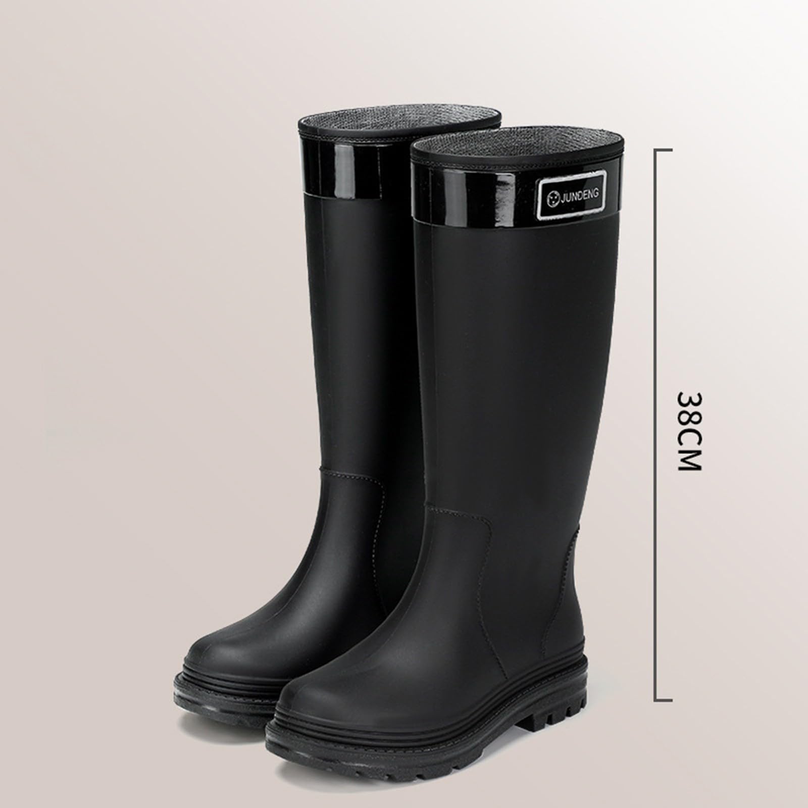 Generico Stivali Pioggia Uomo, Impermeabili Stivali Gomma Comode Scarpe Rain Boots Antiscivolo Calosce Galosce Unisex Scarponcini Antipioggia Stivaletti Scarponi Giardinaggio per La Pioggia