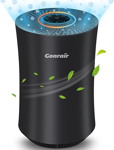 Purificadores de aire para dormitorio, hogar, habitación grande de hasta 1420 pies cuadrados, 6 capas H13 True HEPA, purificador de aire ionizador